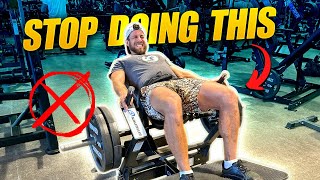 How to PROPERLY Machine Hip Thrust FIX YOUR FORM NOW [upl. by Pampuch985]