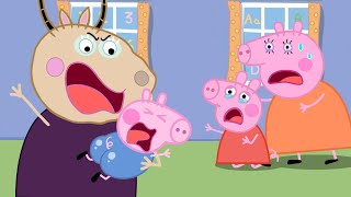 Oh No Dont Touch Baby Geogre  Peppa Pig Funny Animation [upl. by Thibaud]