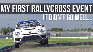 iRacing  My First Ever RallyCross Event [upl. by Harlie539]