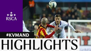 HIGHLIGHTS KV Mechelen  RSC Anderlecht  20232024 [upl. by Nhguav]