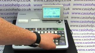 How To Program Product PLUs Casio SES3000  Casio PCRT2100  PCRT2300  PCRT2400 Cash Register [upl. by Gussy]