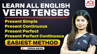 Learn All English Verb Tenses  Easiest Method By Udisha Mishra  Part 3 [upl. by Hagep]