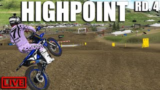 Mx Bikes  Rd 4 Highpoint  ARL PRO Motocross [upl. by Nisotawulo]