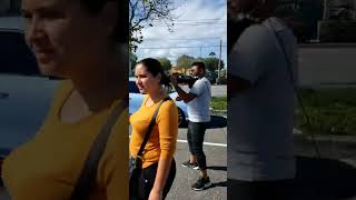 FAKE VIOLIN PANHANDLER EXPOSED AND CONFRONTED IN TAMPA [upl. by Risay]