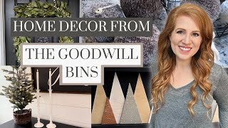 🛒Shop Goodwill Bins 🏠Home Decor amp 🛠️DIY With Me [upl. by Ymma]