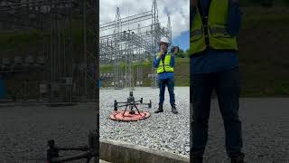 DJI M350RTK Inspección de Subestación Eléctrica [upl. by Dorette]