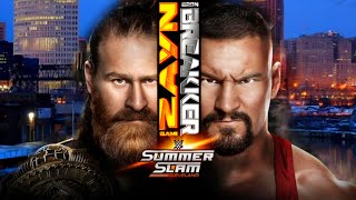 Sami Zayn vs Bron Breakker Intercontinental Championship Full Match WWE SummerSlam 2024 Highlights [upl. by Mcconnell]