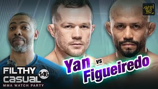 UFCMacau Yan vs Figueiredo  Filthy Casual MMA Watch Party No 146 [upl. by Biancha]