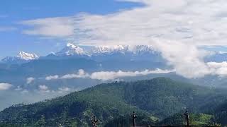 kausani Uttrakhand Himalaya parvat nice view Bablu Rai vlogs like subscriber vlogs [upl. by Tingey216]