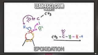 Alkene Epoxidation Reaction and Mechanism Using Peroxy acid or mCPBA [upl. by Egamlat]