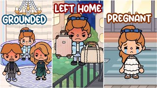 I Got Grounded Then I Got Pregnant🤰😩 Cute Toca Queen Toca Boca Life Stories [upl. by Venita5]