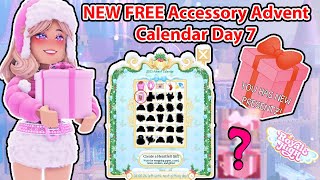 NEW FREE Accessory Advent Calendar Day 7 Royale High Update [upl. by Asseralc]