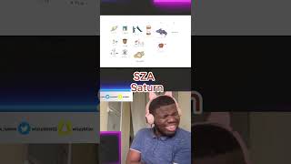 SZA  Saturn  MUSIC VIDEO Reaction [upl. by Ayomat]