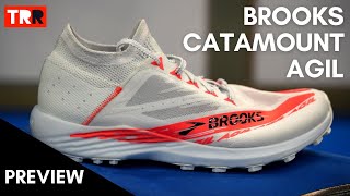 Brooks Catamount Agil Preview  La voladora de Brooks [upl. by Neehsas]