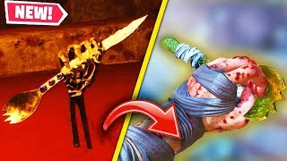 NEW BLOOD OF THE DEAD GOLDEN SPORK KNIFE EASTER EGG GUIDE Secret Super Spork Knife [upl. by Moorefield]