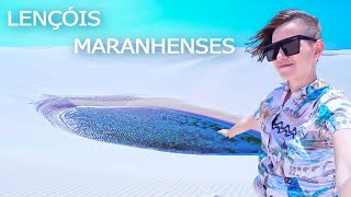 Lençóis Maranhenses  Brazil national park that doesnt feel real  flight above dunes  GoPro  4K [upl. by Kerrin]