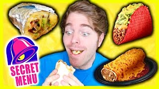 TASTING TACO BELL SECRET MENU ITEMS [upl. by Mauretta]