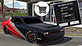 HOW TO FIX WORLD SALE AND SELL YOUR CAR IN CAR PARKING MULTIPLAYER🔥 [upl. by Iznik10]