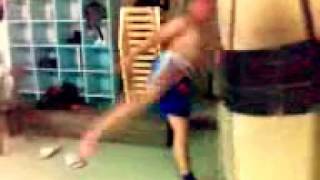 Muay Thai Kickboxing  Heavy bag Training [upl. by Remington]