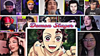 Demon Slayer Kimetsu No Yaiba Season 4 Opening Reaction Mashup [upl. by Ilahsiav]