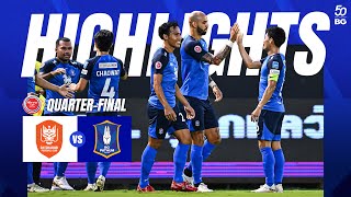 HIGHLIGHTS  RATCHABURI FC 0  3 BG PATHUM UNITED  REVO CUP 202324 QUARTERFINAL [upl. by Jody341]