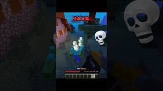 Minecraft Bedrock Vs Java Meme 💀 [upl. by Aisan]