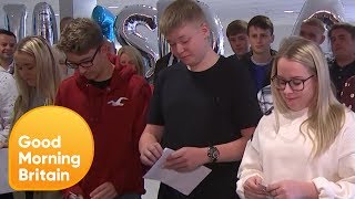 Students Open Their GCSE Results Live on Air  Good Morning Britain [upl. by Sayres]