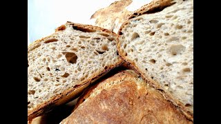 Pane ai 7 cereali a lunga maturazione e alta idratazione con licoli e tecnica frigoforno [upl. by Neumark823]