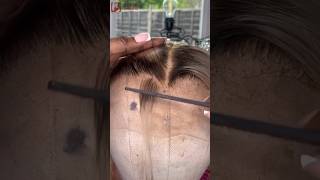 You must Try this Amazing widows peak Tutorial 👏🏽🥰wigtutorial bellecanadienne gluelesswigs [upl. by Ydnarb]