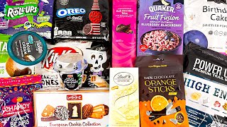 NEW OREO CocaCola Cookies Lindt Lindor Chocolate Bar Walmart Bettergoods Chocolate Thins Violife [upl. by Adnilema]