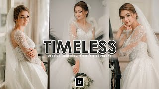 Timeless Wedding Preset  How to Download Lightroom Presets  Mobile Lightroom Tutorial [upl. by Witt]