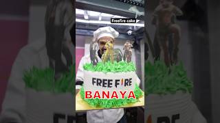 Freefire Cake 🎂 cakevideos cake chocolatecake food freefire cakedesign cakeart gaming [upl. by Gerson]