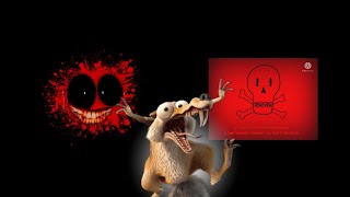 Scrat Gets Heart Attack By Noedolekcin And Cartoon krowteN Skull MP3 [upl. by Anaizit45]