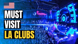 Top 10 Must Visit Nightclubs in Los Angeles 2024 [upl. by Eissirk]