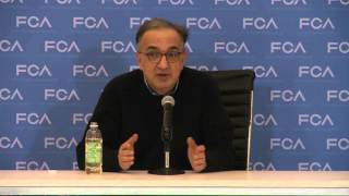 Sergio Marchionne at the 2016 NAIAS Part 3 of 3 [upl. by Nodnol]