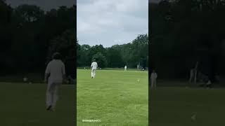 Sri Lankan cricket legend Kumar Sangakkara turns out for village team Shillingstone CC [upl. by Omsare405]