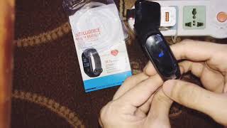 How to charge M3 Smart BandWatch YOHO SPORTS [upl. by Aryan]