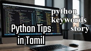 python for Beginner tips Python Secret keywords in Tamil [upl. by Airdnoed]