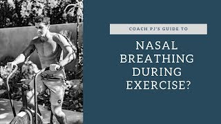 Nasal Breathing During Exercise [upl. by Nivad]