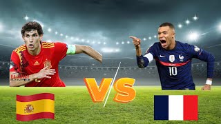 France vs Spain Epic Olympic Football Final Showdown [upl. by Vicky887]