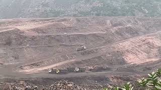 Jharia coal mines  Jharkhand Dhanbad coal mines  coalindustry coalmine [upl. by Airetas]