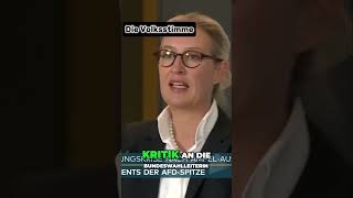 💥 Merz und die Heuchelei Verantwortung oder Selbstinszenierung💥 shorts aliceweidel merz [upl. by Kit]