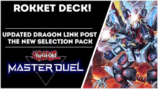 Rokket Deck Dragon Link with Borrelend Dragon Post The Newborn Dragon YuGiOh Master Duel [upl. by Savell490]