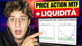 STRATEGIA COMBO PRICE ACTION MTF  MANIPOLAZIONI DI MERCATO Corso Completo Forex Trading [upl. by Aneeres]