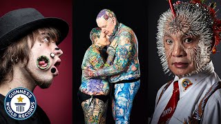 UNBELIEVABLE Body Mods  Guinness World Records [upl. by Johnson869]