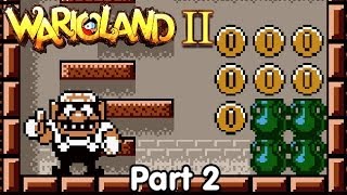 Lets Play Wario Land II  2 quotIm Flattened and I Cant Get Upquot [upl. by Kumagai156]