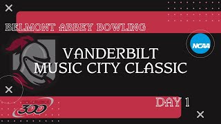 Belmont Abbey Womens Bowling  2024 NCAA Vanderbilt Music City Classic Day 1 [upl. by Hnahk]