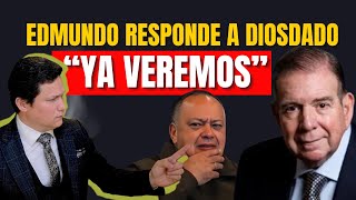 EDMUNDO RETA A DIOSDADO CON UN quotYA VEREMOS LO QUE VA A SUCEDERquotquot SI ENTRA O NO PARA EL 10E [upl. by Annazor955]