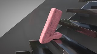 L Pentomino  Softbody Simulation ❤️ C4D4U [upl. by Echikson923]