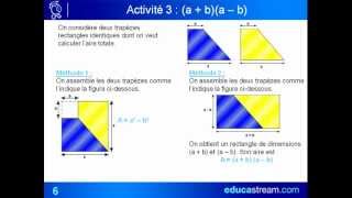 identités remarquables cours maths 2nde [upl. by Irving673]